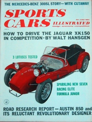 SPORTS CARS ILLUSTRATED 1960 JUNE - SACHS, LOTUS TEST*